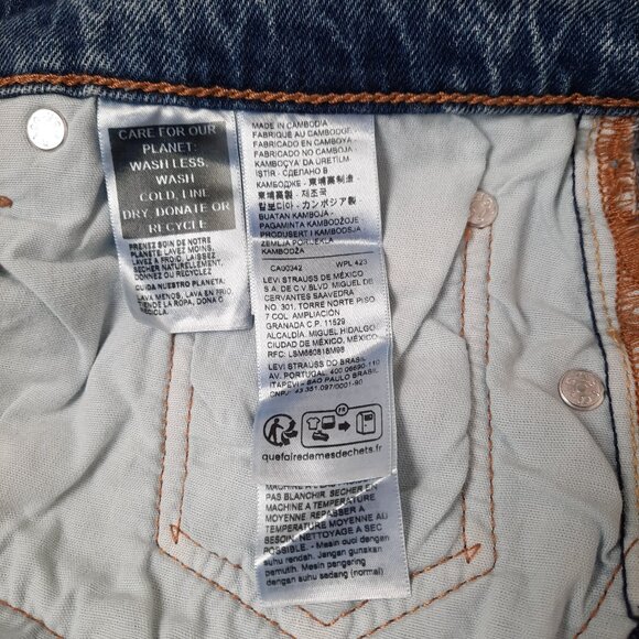 Levi's 501 Original Fit Women's Jeans - Picture 6 of 7